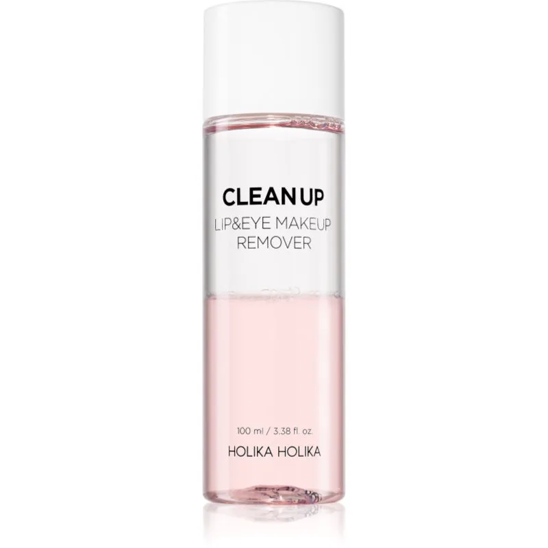 Holika Holika Clean Up δύο συστατικών ντεμακιγιάζ για ευαίσθητη επιδερμίδα και μάτια 100 ml