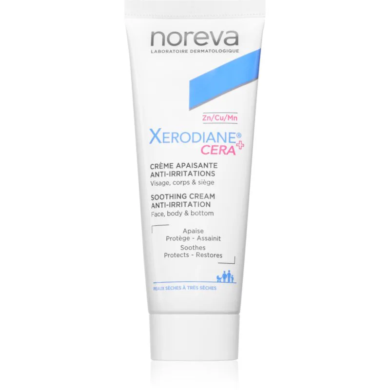 Noreva Xerodiane® Cera Soothing Cream Anti-Irritation καταπραϋντική κρέμα Για πρόσωπο και σώμα 40 ml