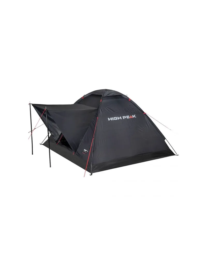 High Peak Beaver 3 Σκηνή Camping Igloo Μαύρη 3 Εποχών για 3 Άτομα 200x180x120εκ. 10320