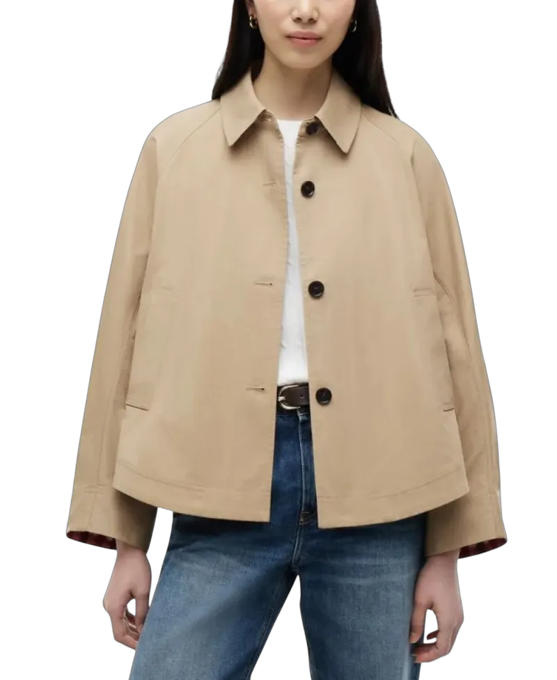 Γυναικείο Παλτό Μπεζ Tommy Hilfiger WW0WW49844-AEH