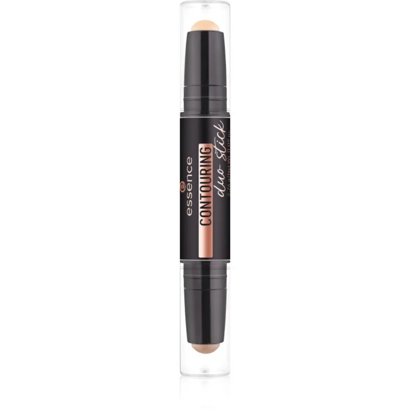 essence CONTOURING Duo Stick διπλής όψης στικ για περιγράμματα απόχρωση 10 Fair 2 γρ