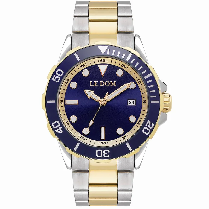 LE DOM Nautilus - LD.1052-1, Silver case with Stainless Steel Bracelet