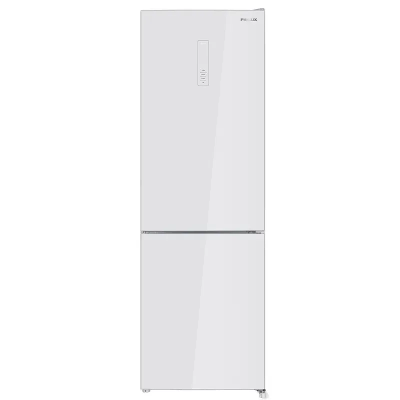 Ψυγειοκαταψύκτης Finlux FBN340W ΓΥΑΛΙ, 322 l, E, Χωρίς πάγο, Λευκό γυαλί