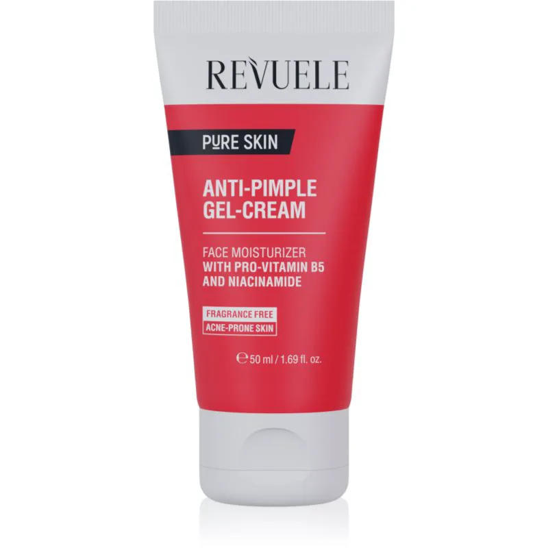 Revuele Pure Skin Anti-Pimple ελαφριά ενυδατική κρέμα για προβληματική επιδερμίδα, ακμή 50 ml