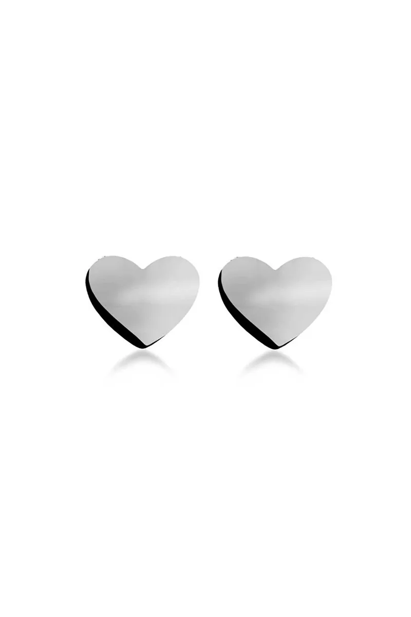 EDBLAD γυναικεία σκουλαρίκια "Pure Heart Studs Steel" - 108641