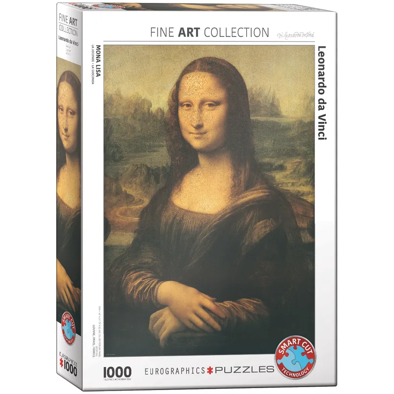 Puzzle 1000τμχ Mona Lisa by Leonardo Da Vinci