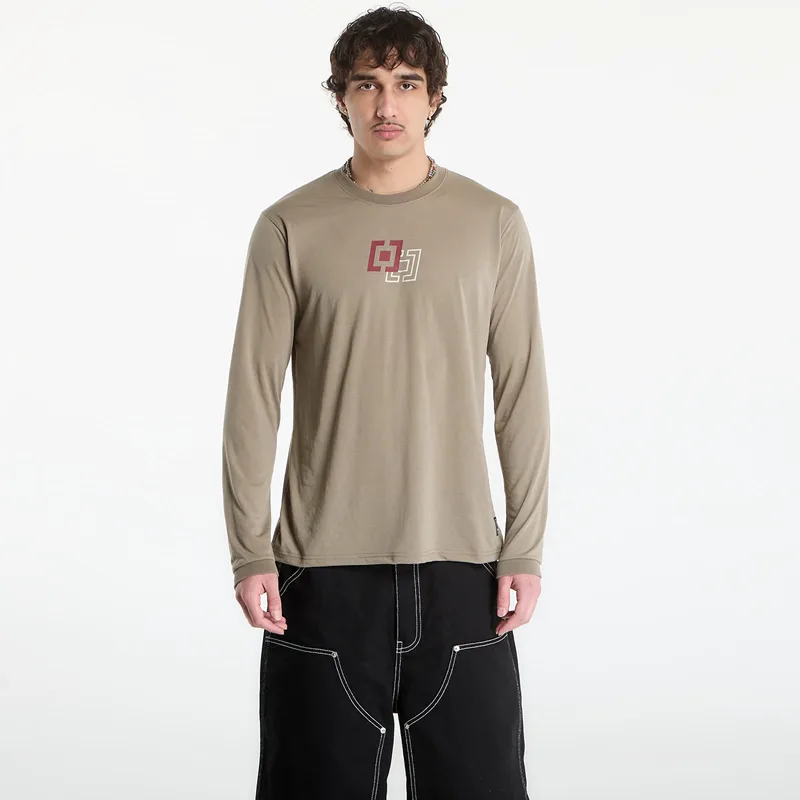 T-shirt Horsefeathers Fury Ls Bike Jersey Taupe S