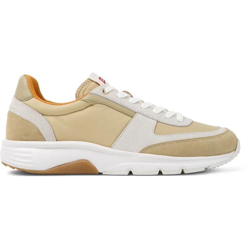 CAMPER Drift - Sneakers Για Ανδρικα - Μπεζ,Λευκό, Μέγεθος 42, Cotton fabric