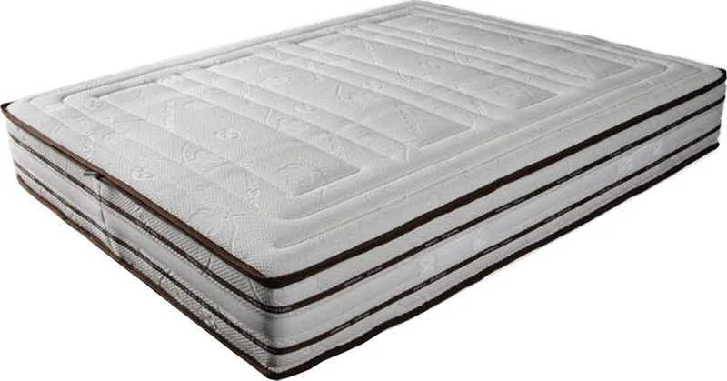 Ανατομικό Στρώμα Foam / Memory Foam Senso Διπλό Διπλής Όψης 180/200 με Ανεξάρτητα Ελατήρια Silk