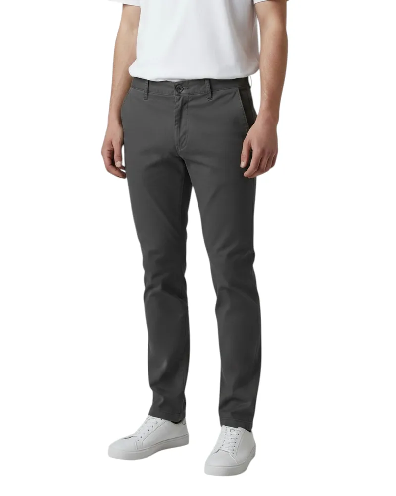 Guess Ανδρικό Παντελόνι Chino Slim Fit M4YB33WGB5A-G9G3 Γκρι