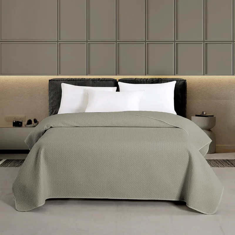 Κουβερλί Υπέρδιπλο 220X240 Melinen Zara Grey (220x240)