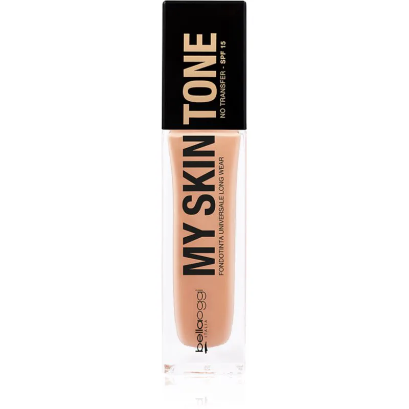 bellaoggi My Skin Tone μακράς διαρκείας μεικ απ SPF 15 απόχρωση Natural Μπεζ 30 ml