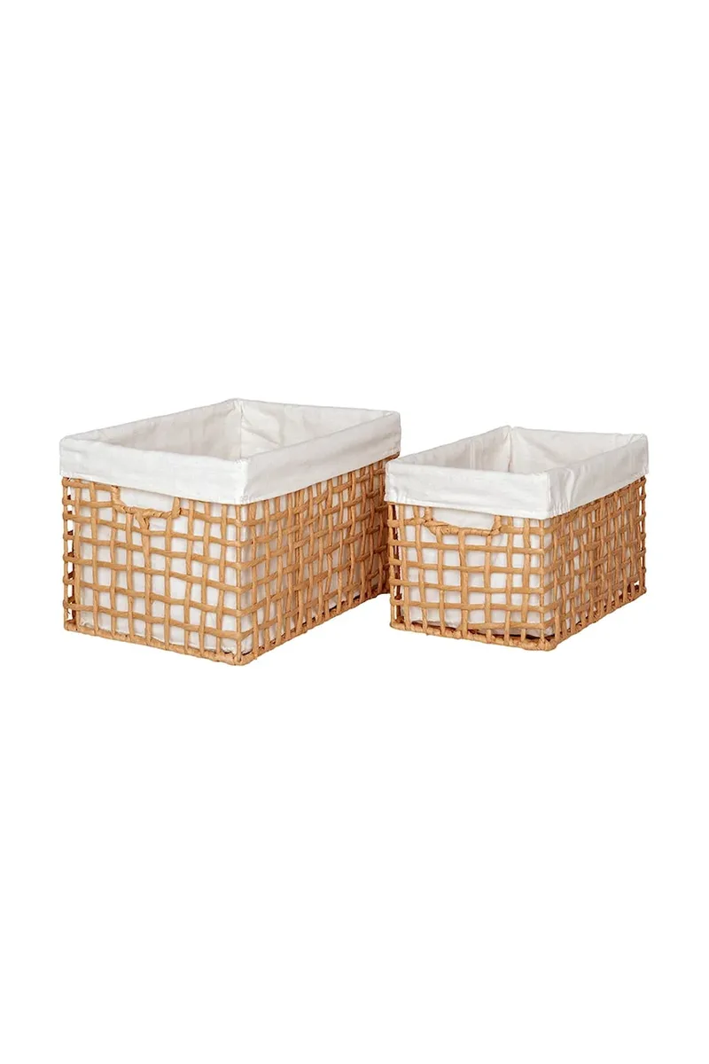 Σετ από καλάθια αποθήκευσης House Nordic Bustelo Baskets 2-pack