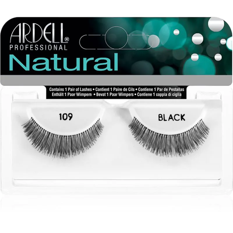 Ardell Natural ψεύτικες βλεφαρίδες 109 Black 1 τμχ