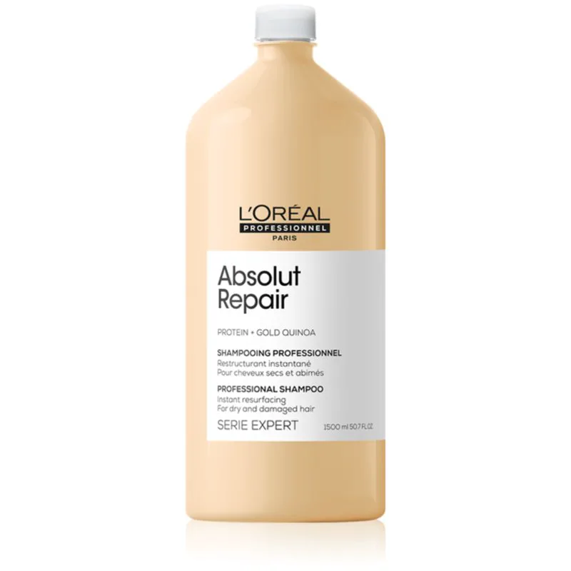 L’Oréal Professionnel Serie Expert Absolut Repair βαθιά αποκαταστατικό σαμπουάν για ξηρά και κατεστραμμένα μαλλιά 1500 ml