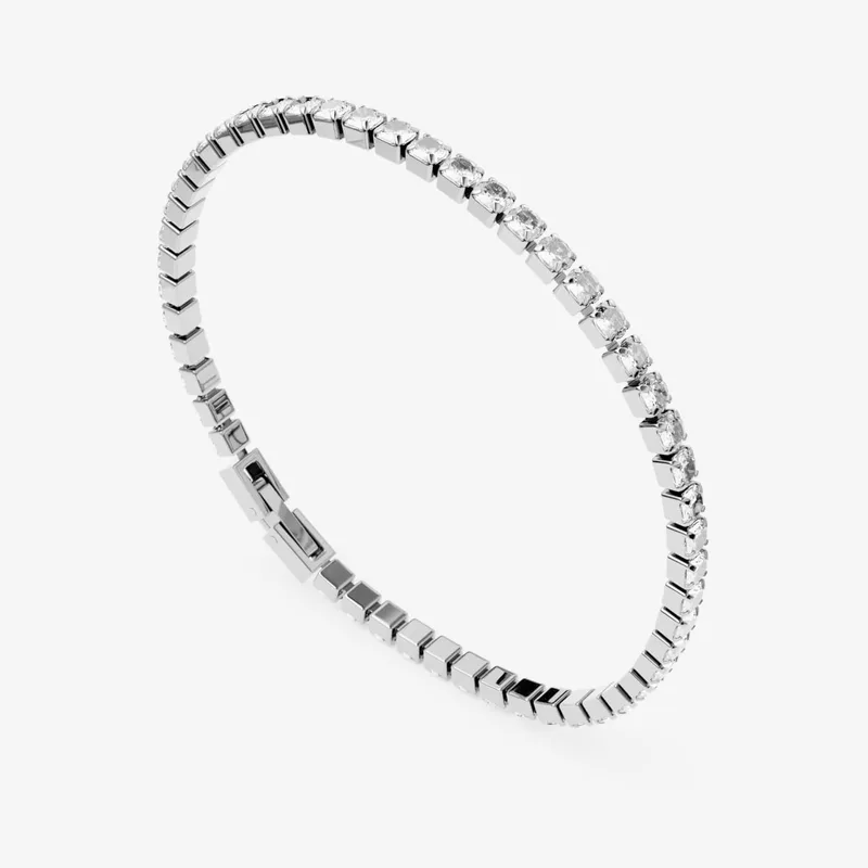Βραχιόλι FURIOSA® Tennis Bracelet - 17 cm Silver Universal