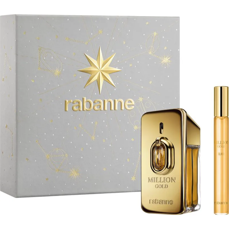 Rabanne Million Χρυσό Elixir σετ δώρου για άντρες