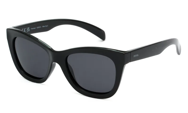 INVU ΓΥΑΛΙΑ ΗΛΙΟΥ INVU JUNIOR K2300 A ONE SIZE K2300 Μαύρο