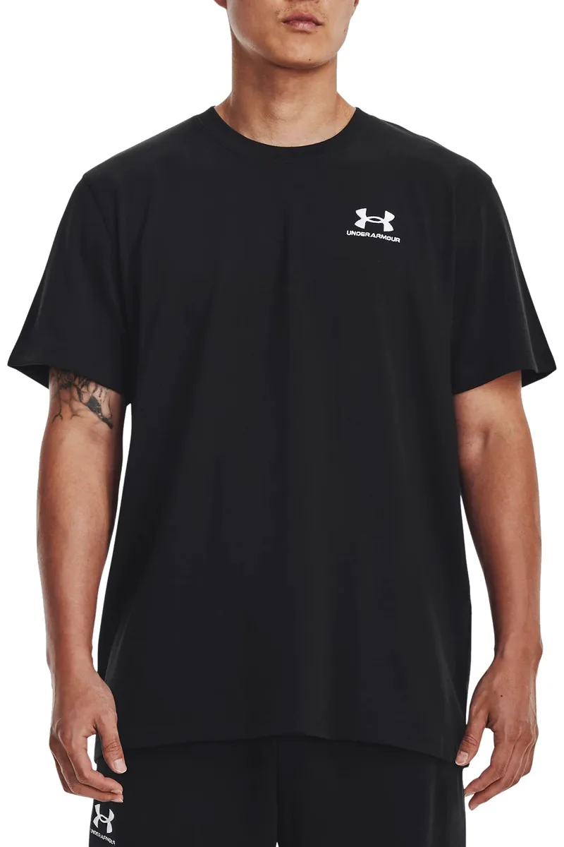 Μπλούζα Κοντομάνικη Under Armour Logo EMB Heavyweight 1373997-001 Ανδρικό