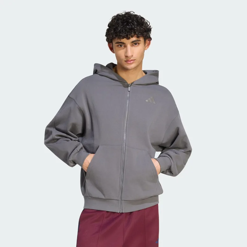 adidas sportswear M Kit Small Logo Full-Zip Hoodie (9000280454_66310)