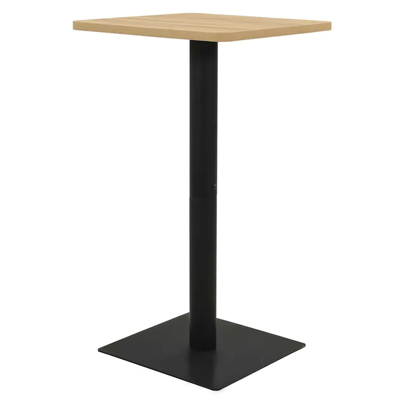 vidaXL Τραπέζι Bistro Χρώμα Δρυός 60 x 60 x 107 εκ.