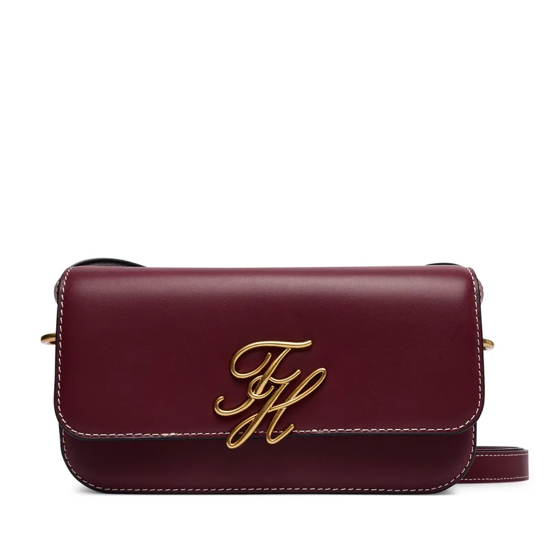 Τσάντα Tommy Hilfiger AW0AW18399 Σκούρο κόκκινο