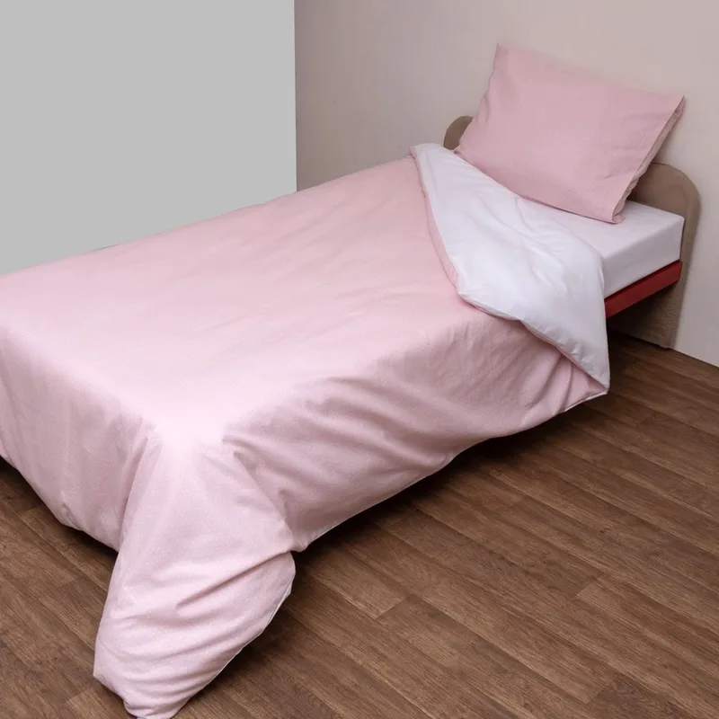 Φανελένια Σεντόνια Μονά (Σετ) Viopros Kids 2645 Ροζ Με Λάστιχο 100x200+25 Με Λάστιχο 100x200+25