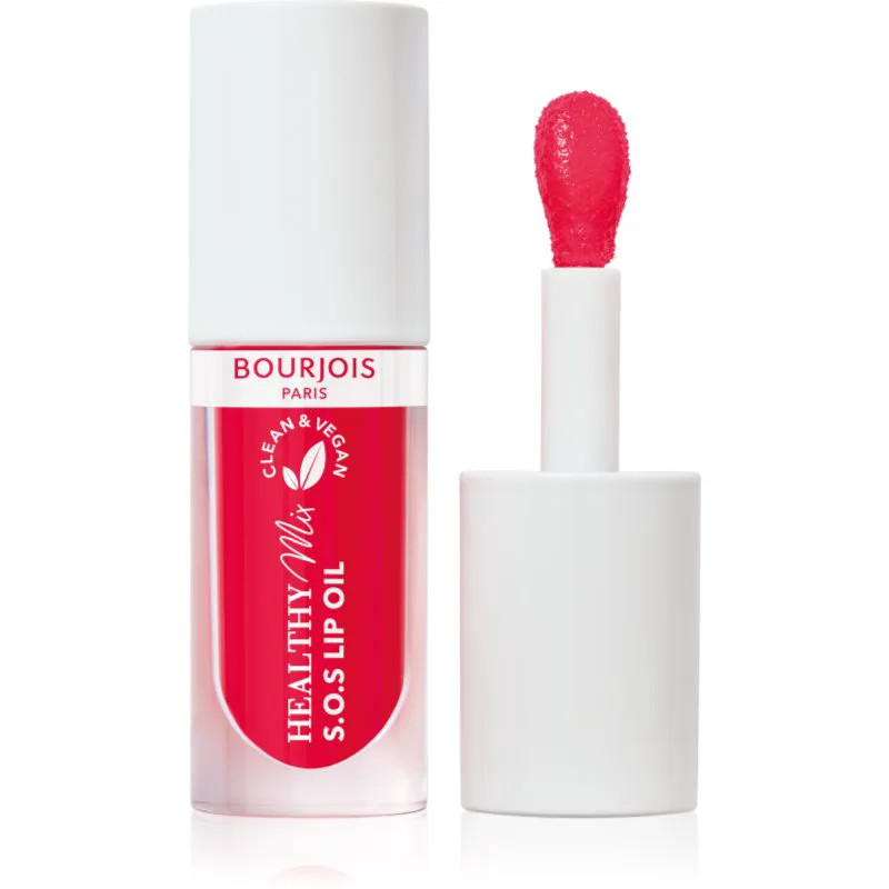 Bourjois Healthy Mix S.O.S Lip Oil Έλαιο για τα χείλη με ενυδατικό αποτέλεσμα απόχρωση 03 Straw’Bisous 4,5 ml