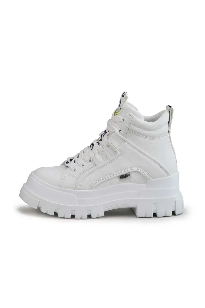 BUFFALO Μπότες- Μποτάκια ASPHA NC MID - Λευκό-1622046-WHITE
