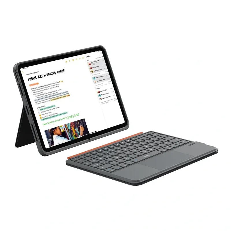 Θήκη WiWU 3in1 Combo Keyboard Grey iPad Air 4/5/11