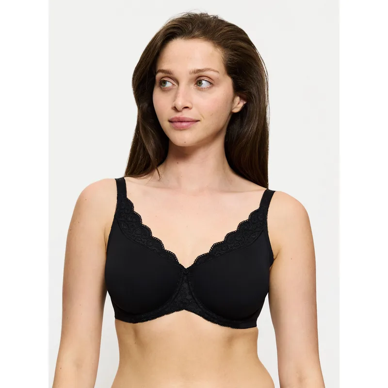 Triumph Σουτιέν με μπανέλα Amourette 10210670 Μαύρο