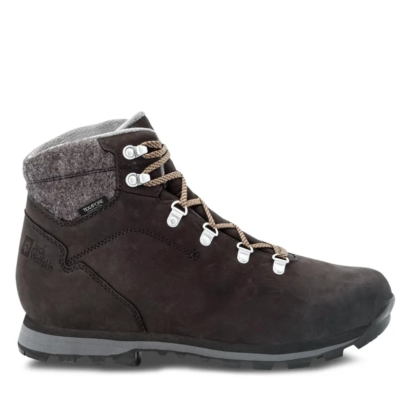Παπούτσια πεζοπορίας Jack Wolfskin Thunder Bay Texapore Mid M 4053651 Γκρι