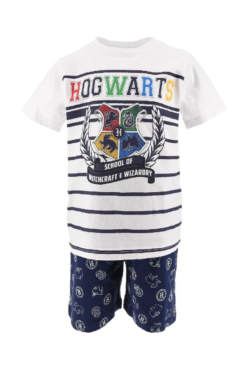 Πιτζάμα μακό αγόρι Harry Potter-EV2031-WHITE