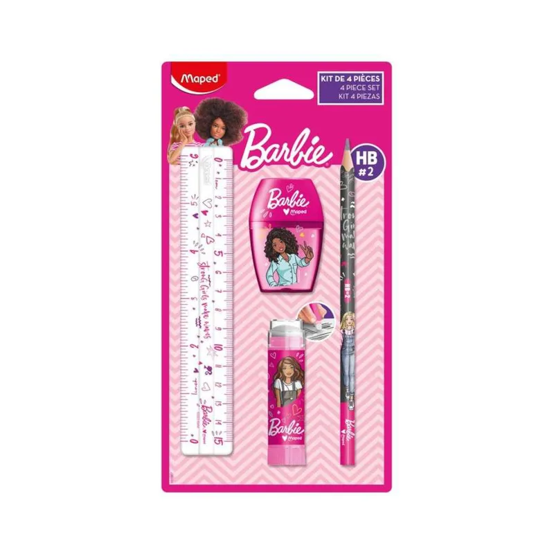 Maped Σχολικό Σετ Barbie σε Blister
