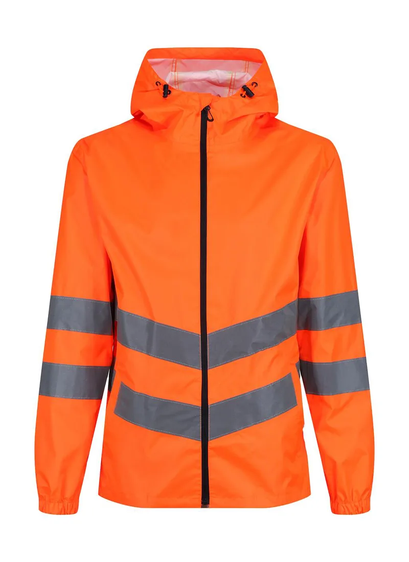 Hi-Vis Pro Packaway Jacket Regatta High Visibility TRW497 Πορτοκαλί