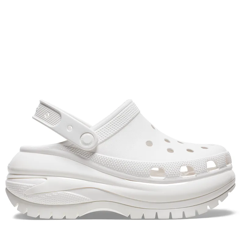 Παντόφλες Crocs Mega Crush Clog 207988 Λευκό