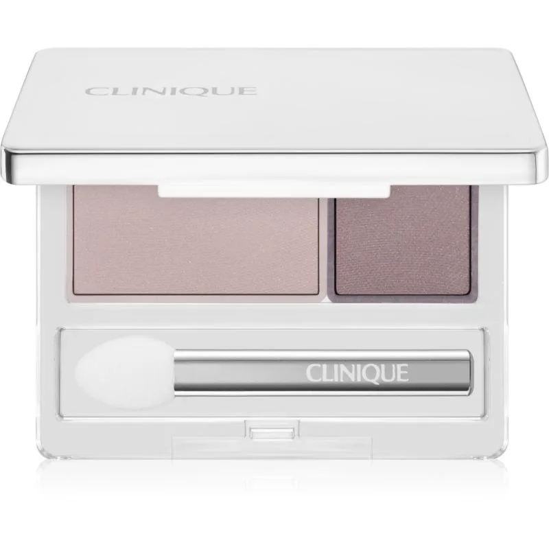 Clinique All About Shadow™ Duo διπλές σκιές ματιών απόχρωση Twilight Mauve/Brandied Plum - Shimmer 1,7 γρ