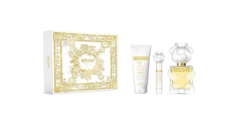 Moschino Toy 2 Women's Gift Set Eau de Parfum 100ml + Scented Body Milk 100ml + Travel Spray 10ml