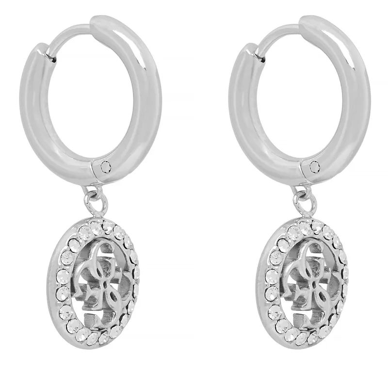 Σκουλαρίκια Guess JUBE02 135JW Ασημί