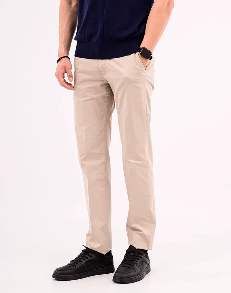 FOUR TEN Παντελόνι chino T926125127-00023 Biege