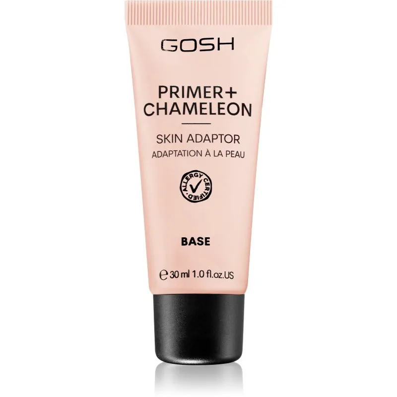 GOSH COPENHAGEN Primer Plus + Chameleon Skin Adapter προστατευτική βάση για μεικ απ απόχρωση 005 Chameleon 30 ml