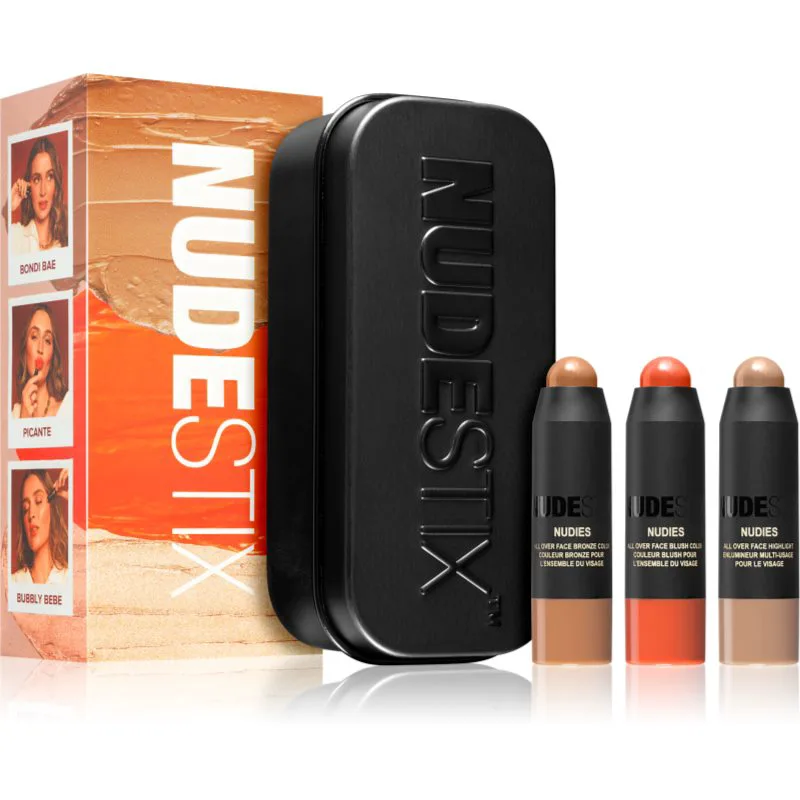 Nudestix Kit Beachy Nudes Mini σετ διακοσμητικού μακιγιάζ