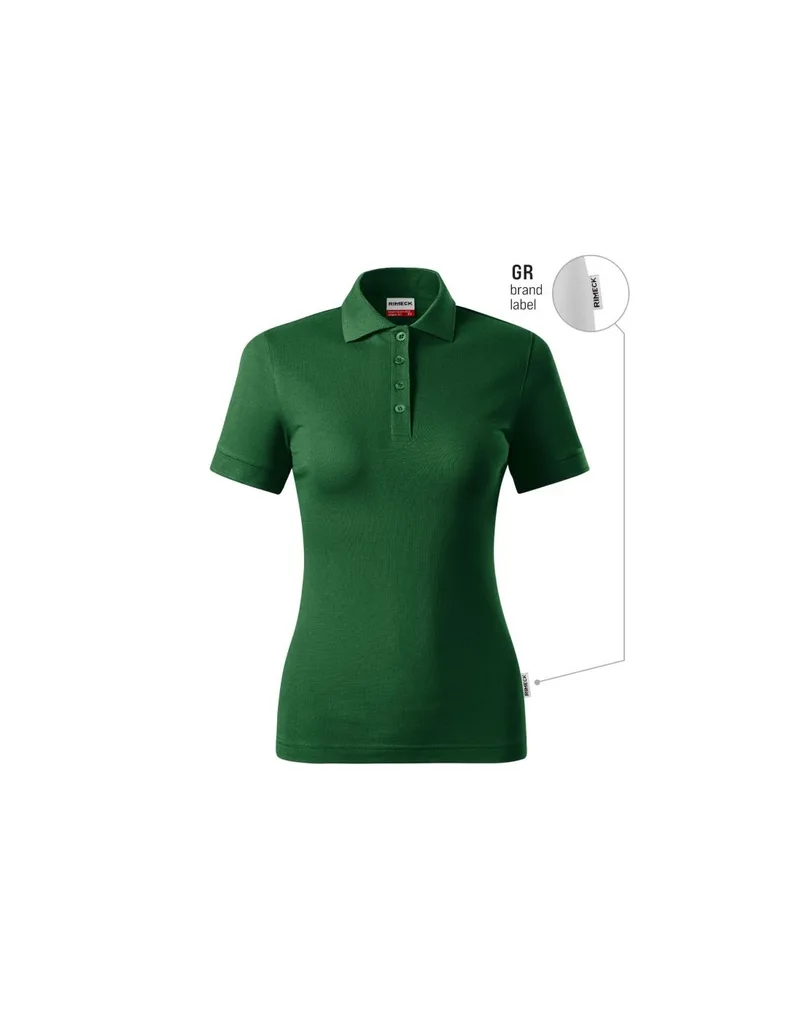 Malfini Resist Heavy Polo W MLIR21GR Bottle Green 06