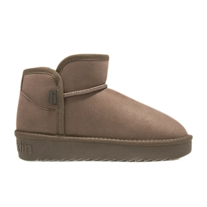 D.FRANKLIN ΓΥΝΑΙΚΕΙΟ ΜΠΟΤΑΚΙ NORDIC LOW BASIC TAUPE DFSH370021-TAUP