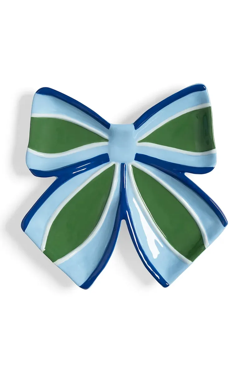 Διακοσμητικό πιάτο &k amsterdam ribbon 22 x 22 x 3,5 cm