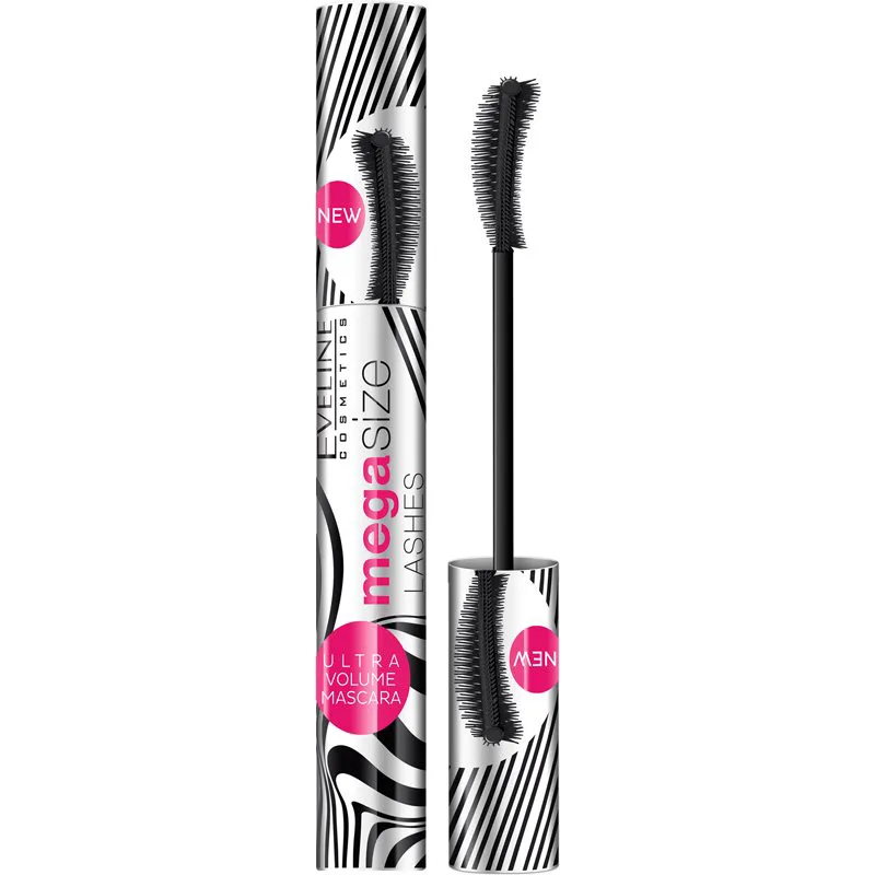 Eveline Cosmetics MegaSize μάσκαρα για μέγιστο όγκο 10 ml