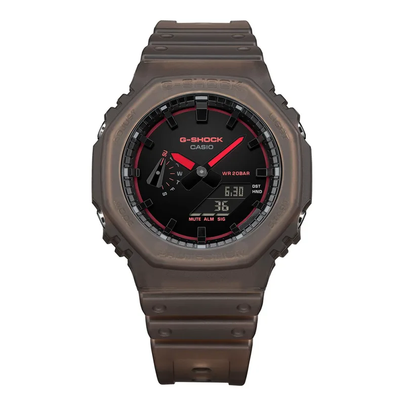 CASIO G-Shock Carbon Core Black Transparent Rubber GA-2100K-5A
