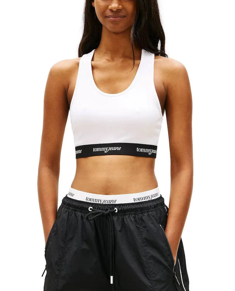 Γυναικείο Τοπ Μαύρο Tommy Jeans DW0DW22762-BDS