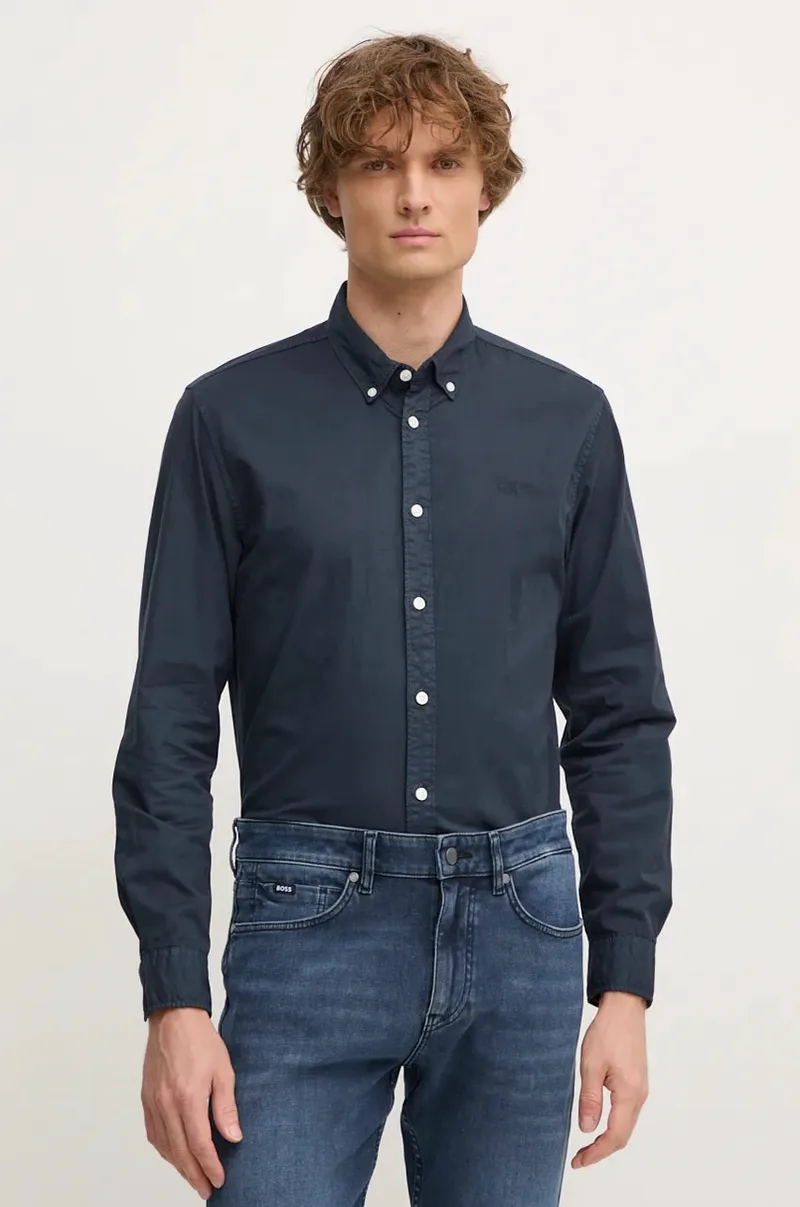 Βαμβακερό πουκάμισο Pepe Jeans MANLEY