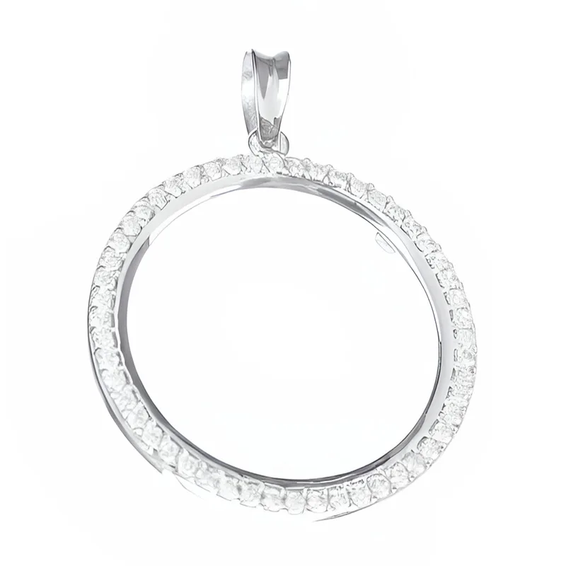 Λιροθήκη Λευκόχρυση 585 κ14 με zircon Gatsa 02080